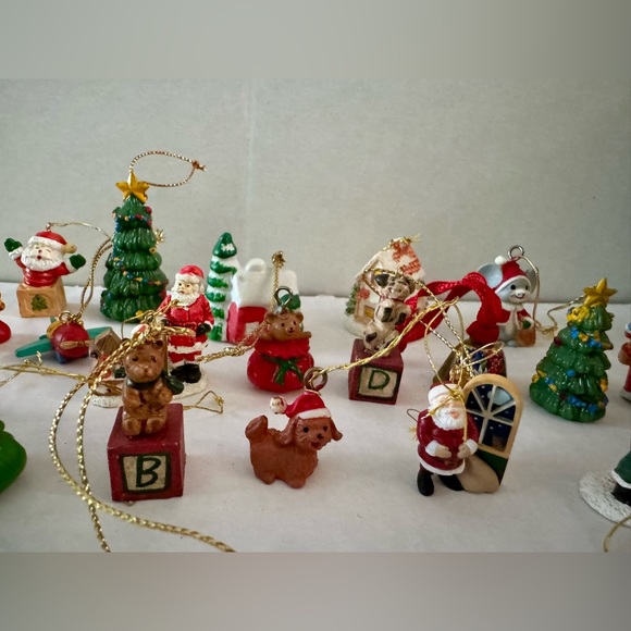 Vintage Miniature Christmas Tree Ornaments - Picture 7 of 9